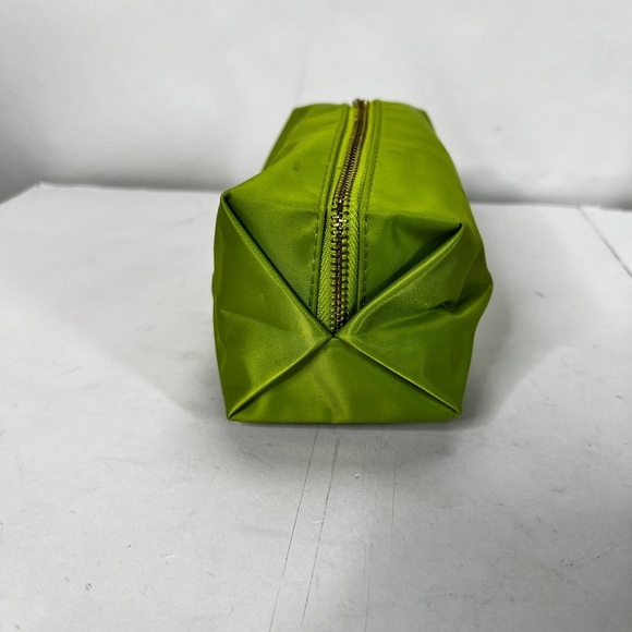 Tory Burch Makup/Travel Case Green and Gold - Picture 5 of 9